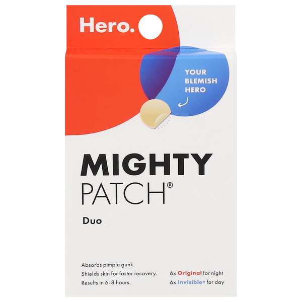 Hero Mighty Patch Original & Invisible+ Duo Hydrocolloid Patches