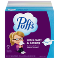 Puffs Ultra Soft 2-Ply Facial Tissue Cube Box