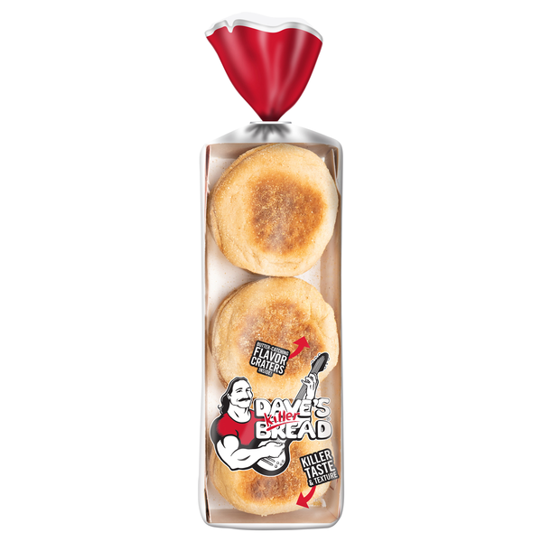 Dave's Killer Bread Organic Classic Killer English Muffins - 6 ct