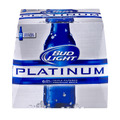Bud Light Platinum Beer - 12 pk