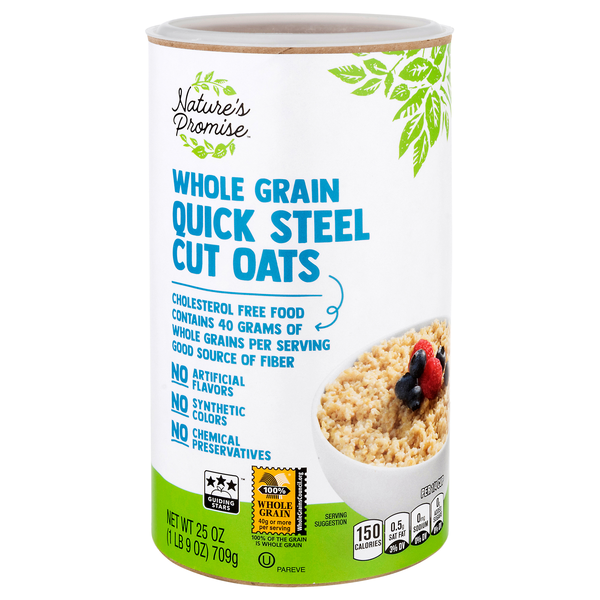 Nature's Promise Whole Grain Steel Cut Oats
