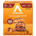 Atkins Keto Caramel Almond Clusters Low Carb - 8 ct
