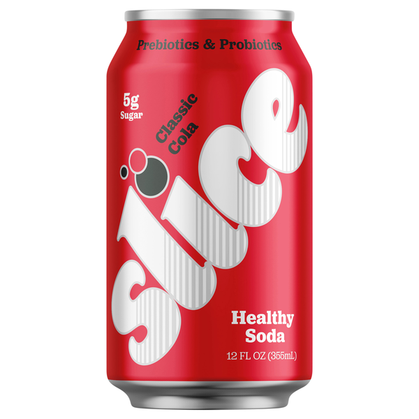 Slice Classic Cola Healthy Soda Refrigerated