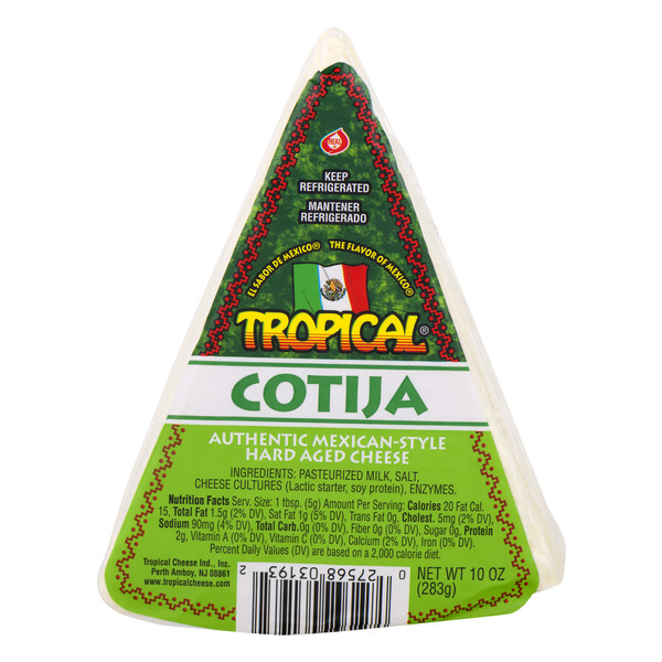 Save on Tropical Aged Hard Cotija Cheese Wedge Order Online Delivery