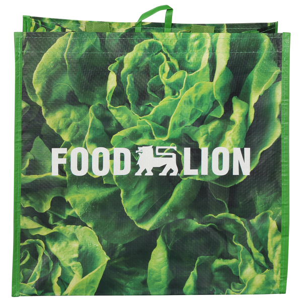 Food Lion Reuseable Grocery Bag Lettuce Give You A Hand