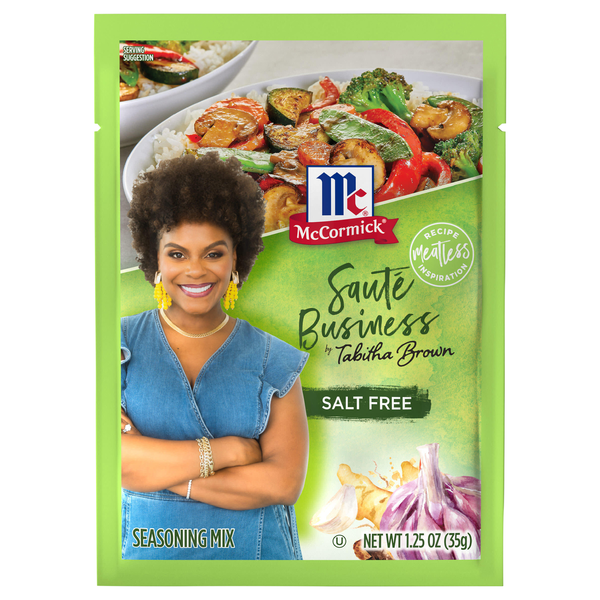 McCormick Saute Business by Tabitha Brown Salt Free Seasoning Mix