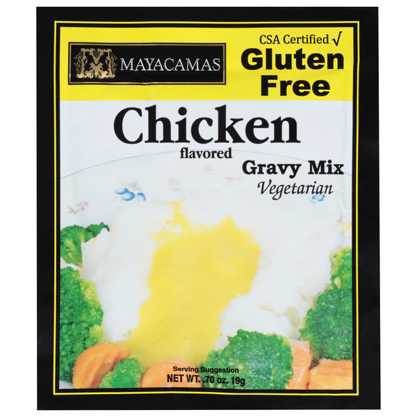 Mayacamas Gluten Free Vegetarian Chicken Gravy Mix Packet