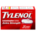 Tylenol Adults Acetaminophen 500 mg Pain Reliever Caplets
