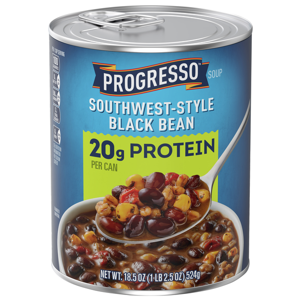 Progresso 20g Protein Southwest-Style Black Bean Soup