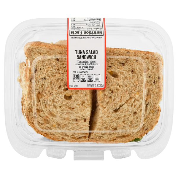 Our Brand Deli Tuna Sandwich on Whole Grain Wheat Bread