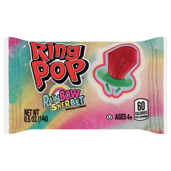 Ring Pop Strawberry Lollipop Candy