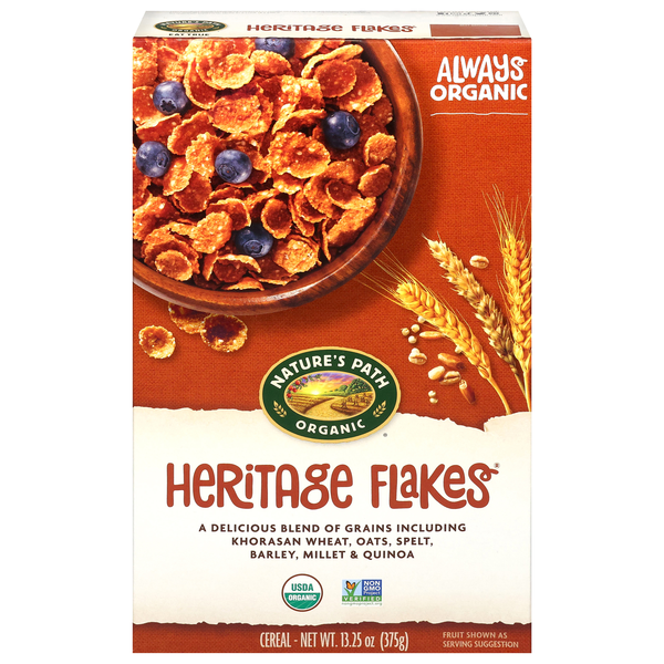 Nature's Path Organic Heritage Flakes Ancient Grains Cereal