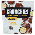 Crunchies Dipped Freeze-Dried Bananas in Milk Chocolate