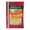 Sargento Natural Aged Swiss Cheese Slices - 11 ct