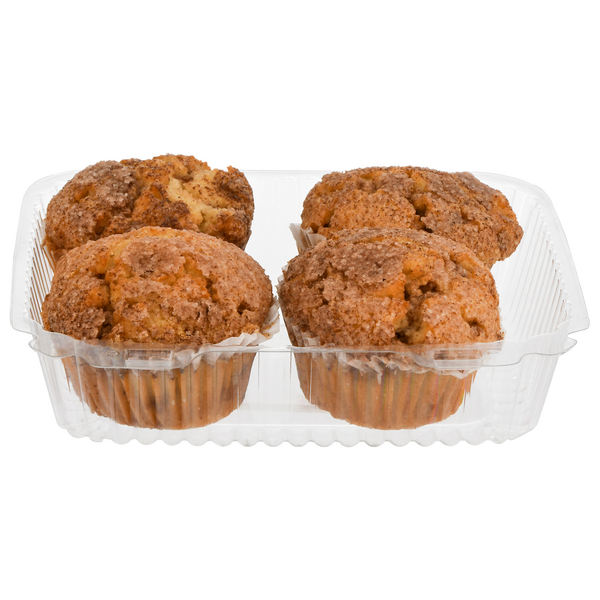 Hannaford Bakery Cinnamon Chip Muffins - 4 ct