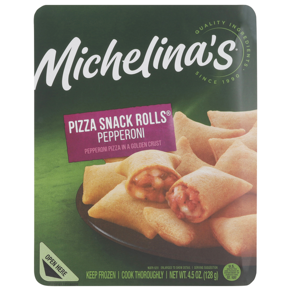 Michelina's Pop'N Pizza Snack Rolls Frozen