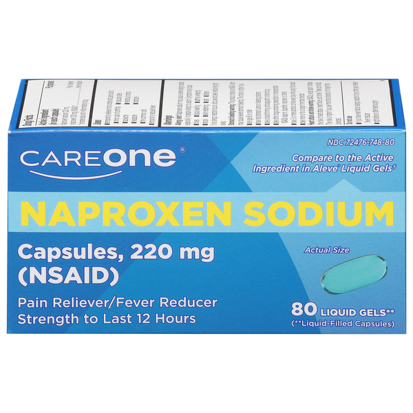 CareOne Naproxen Sodium Pain Reliever/Fever Reducer