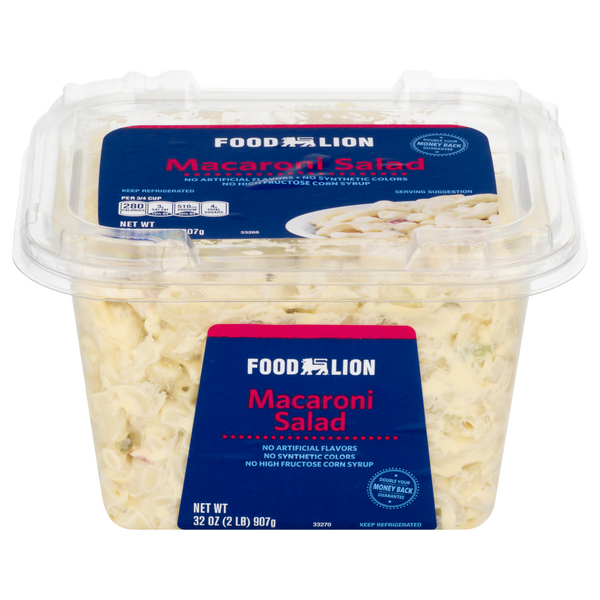 Save on Food Lion Macaroni Salad Refrigerated Order Online Delivery