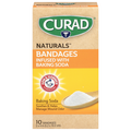 Curad Naturals Bandages Infused with Baking Soda