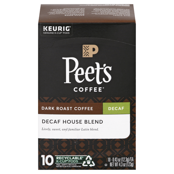 dark decaf k cups