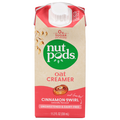 nutpods Dairy Free Unsweetened Cinnamon Swirl Oatmilk Coffee Creamer