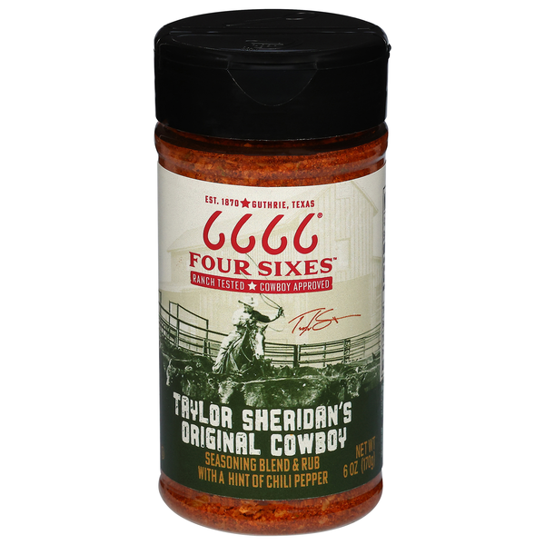 Four Sixes Taylor Sheridan's Original Cowboy Seasoning Blend & Rub