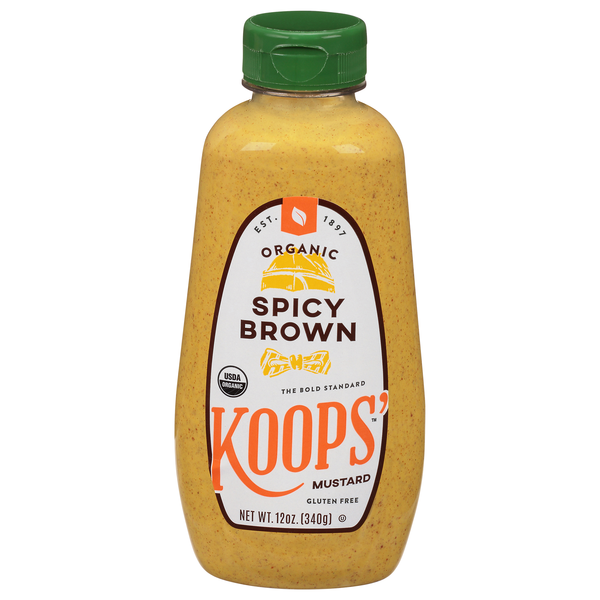 Koops' Organic Spicy Brown Mustard