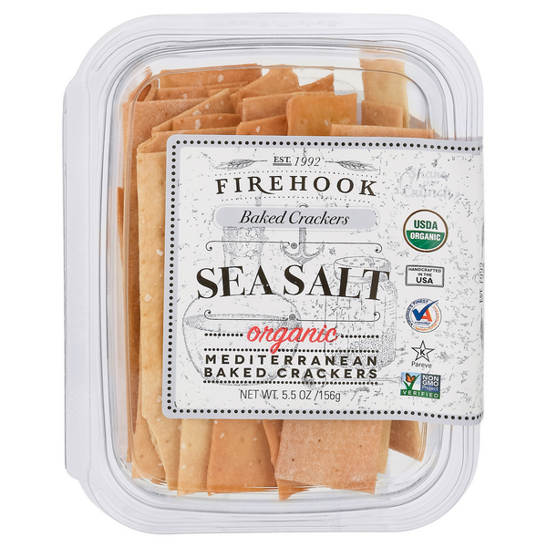 Save on Firehook Mediterranean Baked Crackers Sea Salt Organic Order