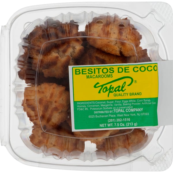 Topal Macaroons Besitos De Coco