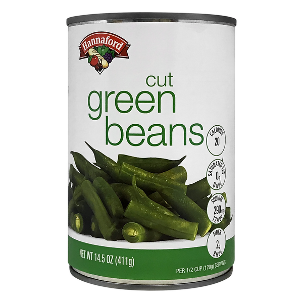 Hannaford Cut Green Beans