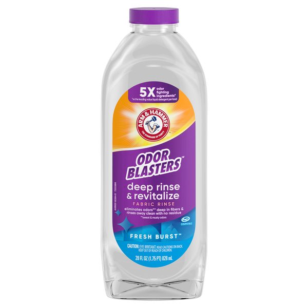 Arm & Hammer Odor Blasters Fresh Burst Scent Revitalize Fabric Rinse