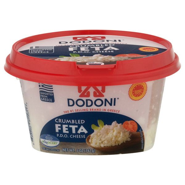 Dodoni Greek Crumbled Feta P.D.O. Cheese