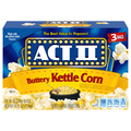 Act II Buttery Kettle Corn Microwave Popcorn - 3 ct
