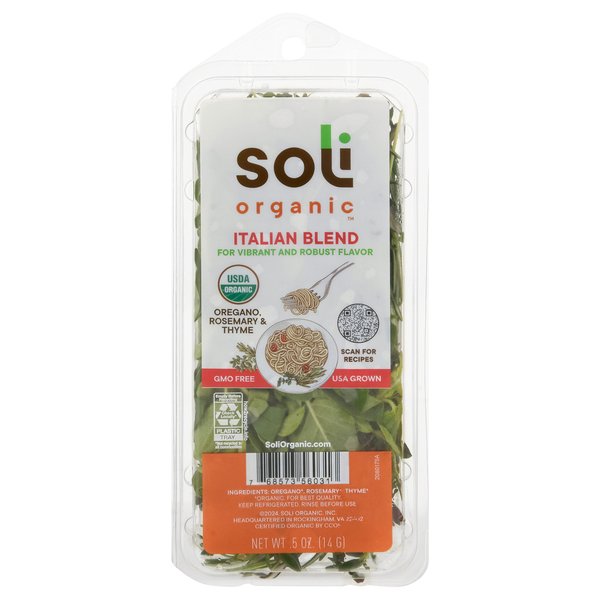 Soli Organic Italian Blend