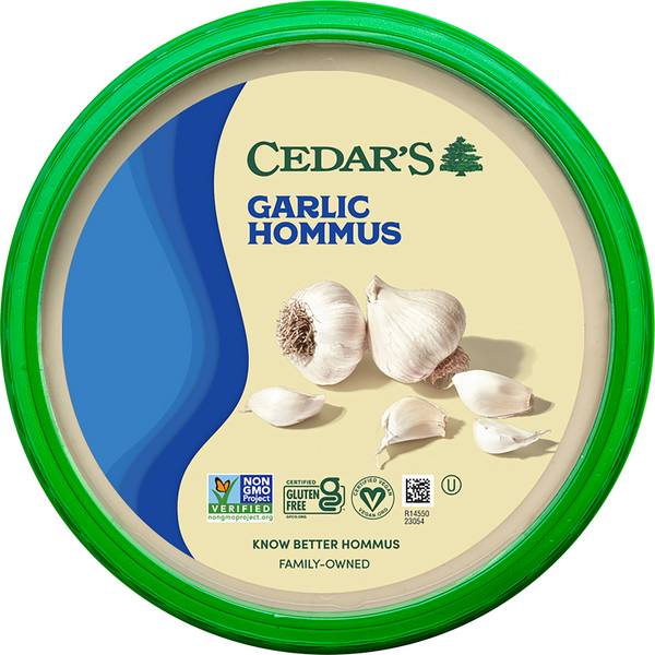 Cedar's Gluten Free Garlic Hommus
