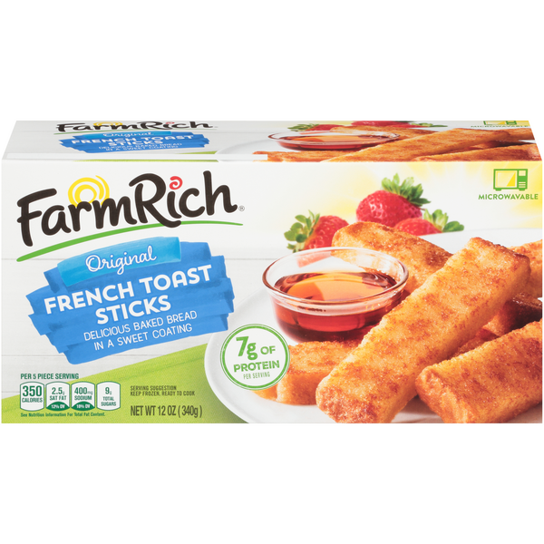 Save on Farm Rich French Toast Sticks Original Order Online Delivery