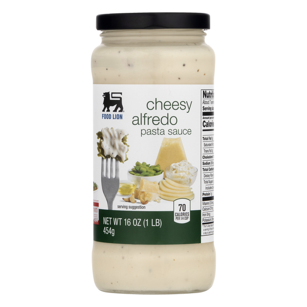 Save on Food Lion Pasta Sauce Cheesy Alfredo Order Online Delivery