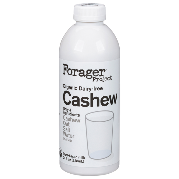 Forager Project Organic Dairy-Free Plant-Based Cashewmilk