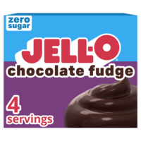 Jell-O Zero Sugar Chocolate Fudge Instant Pudding & Pie Filling