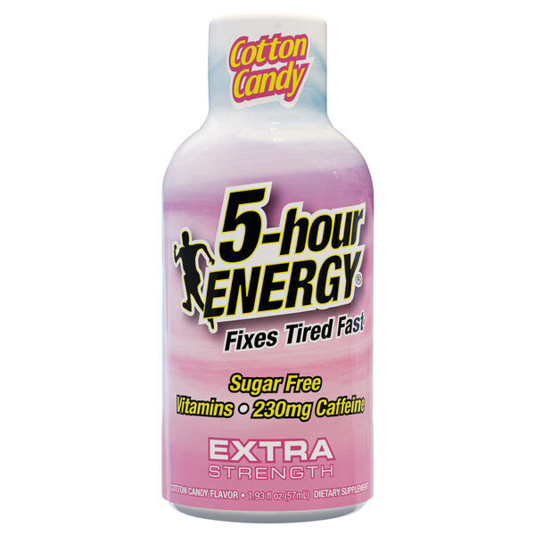 5-Hour Energy Extra Strength Cotton Candy Energy Shot