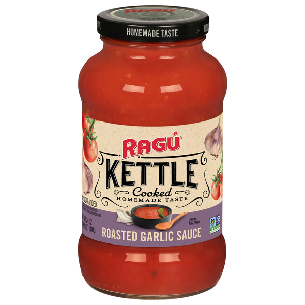 RAGU Kettle Cooked Roasted Garlic Pasta Sauce