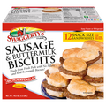 Swaggerty's Farm Sausage & Buttermilk Biscuits Snack Size Sandwiches 12 ct