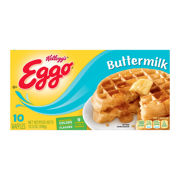 Save On Kellogg S Eggo Waffles Buttermilk 10 Ct Order Online Delivery Stop Shop