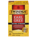 Twinings Extra Strong Earl Grey Black Tea Bags