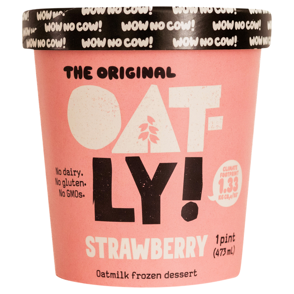 Oatly Non-Dairy Vegan Strawberry Frozen Dessert