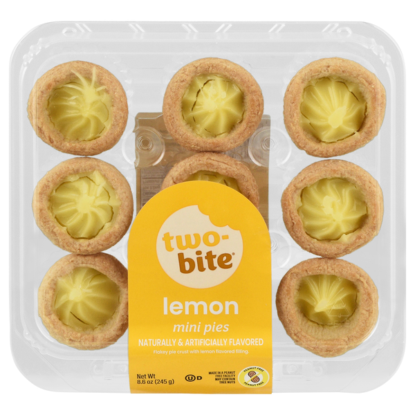 two-bite Mini Lemon Pies