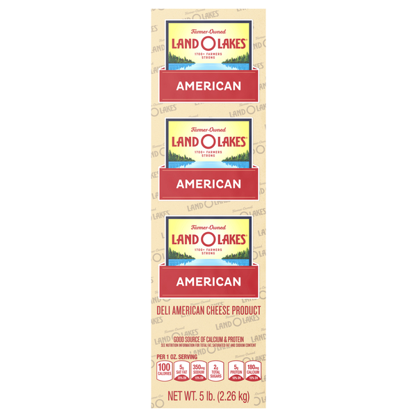 Land O Lakes Deli White American Cheese (Regular Sliced)