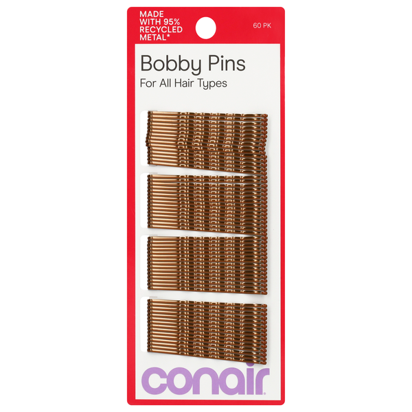 Conair Pin & Match Brown Hair Pins