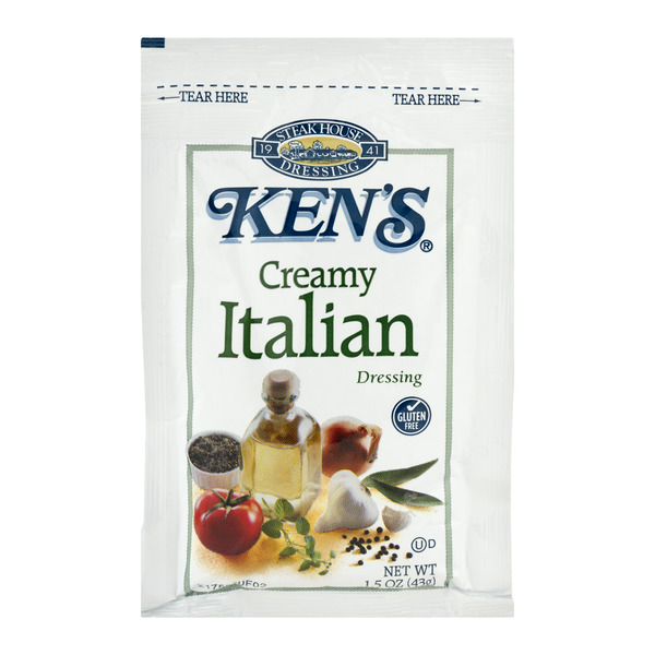 Ken's Steak House Creamy Italian Dressing Single Serve