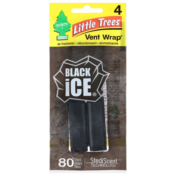 Little Trees Black Ice Air Freshener Vent Wrap